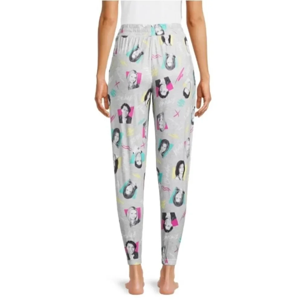 Womens Plus Friends Jogger Lounge Sleep Pajama Pants Size 2X